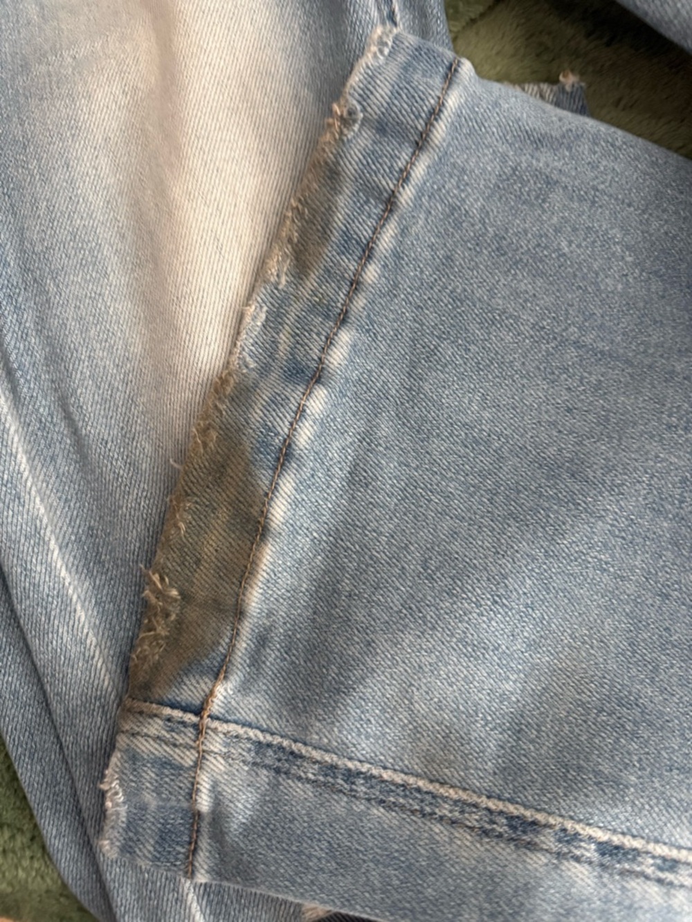 Kancan Light Wash Women's Flare Jeans - Light Blue - Picture 6 of 7